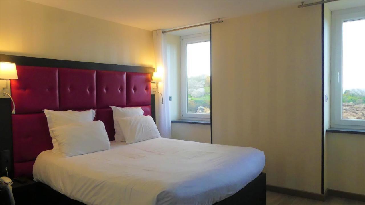 Logis Hotel Saint Guirec Et De La Plage Perros-Guirec Dış mekan fotoğraf