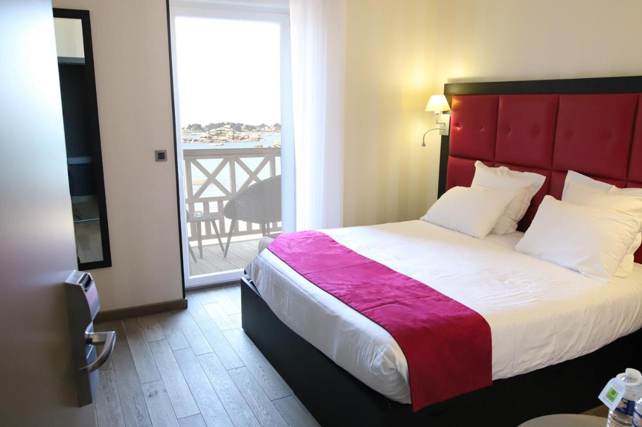 Logis Hotel Saint Guirec Et De La Plage Perros-Guirec Dış mekan fotoğraf
