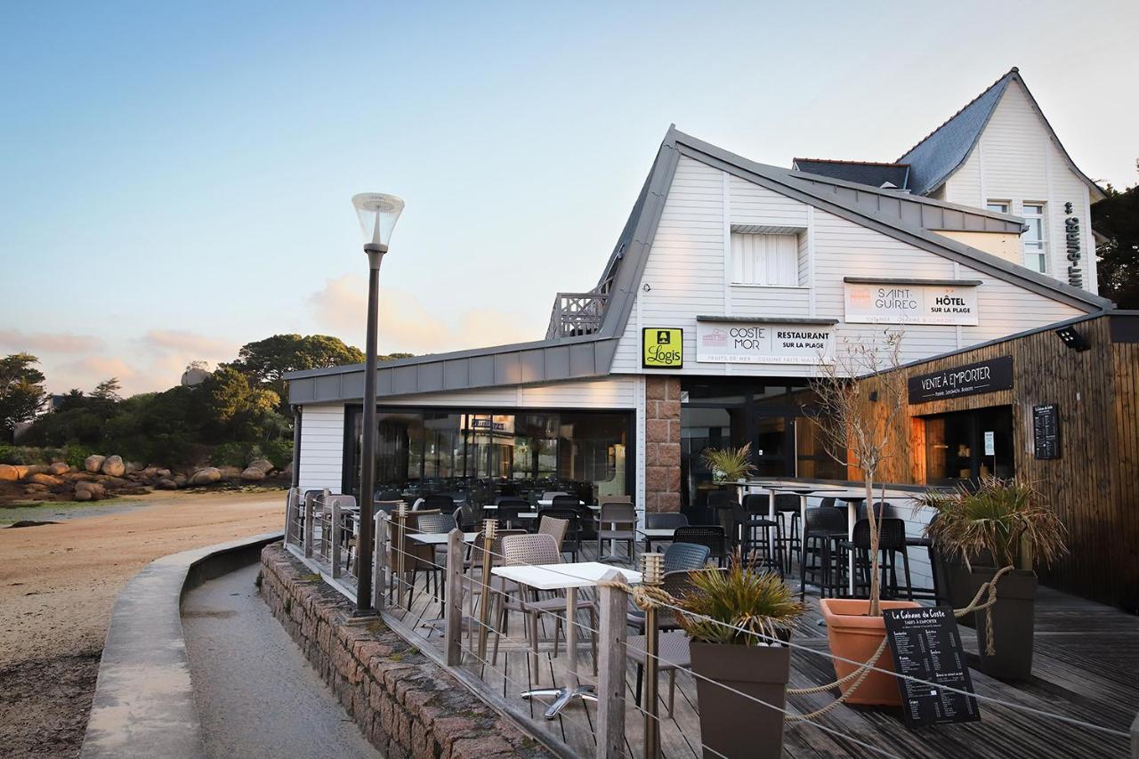 Logis Hotel Saint Guirec Et De La Plage Perros-Guirec Dış mekan fotoğraf