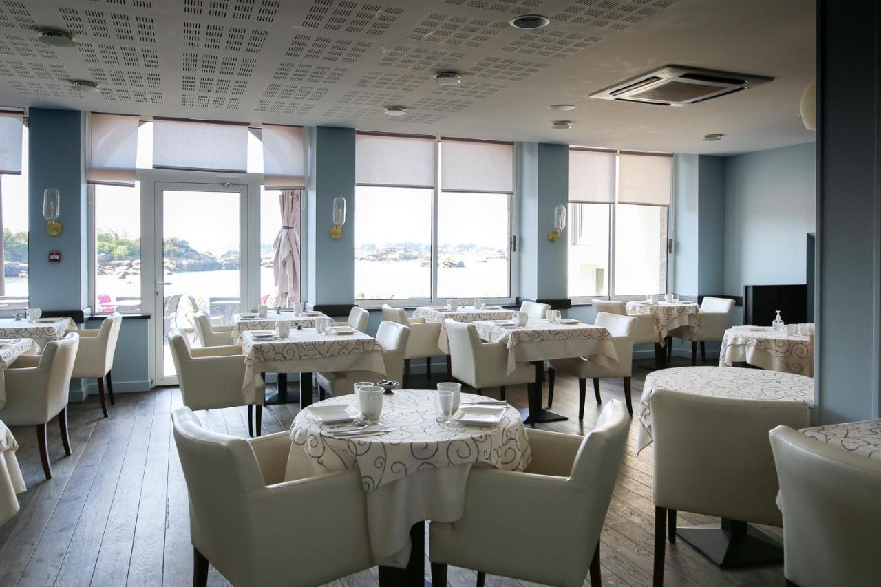 Logis Hotel Saint Guirec Et De La Plage Perros-Guirec Dış mekan fotoğraf